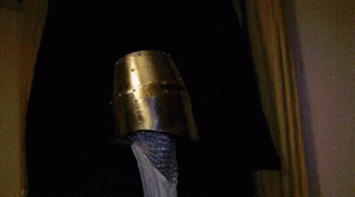 Deus Vult Thinking GIF
