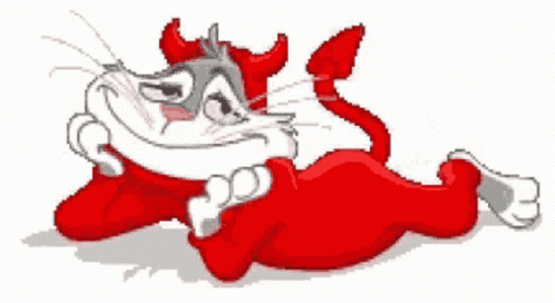 Devil Cat GIF
