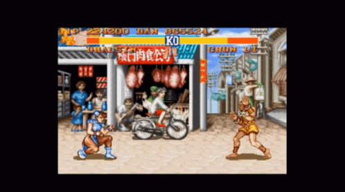 Dhalsim Chun Li GIF