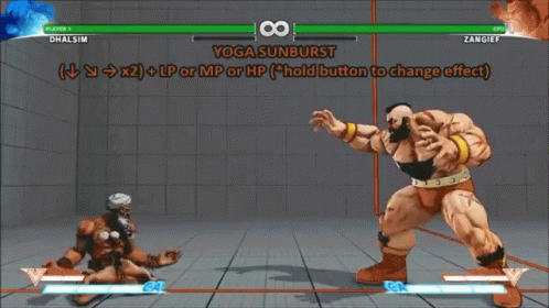 Dhalsim Yoga GIF