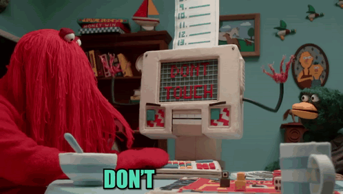 Dhmis Don'T Hug Me I'M Scared GIF