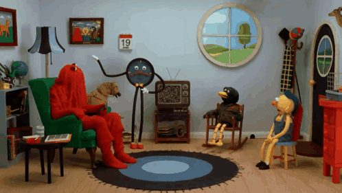 Dhmis Don'T Hug Me I'M Scared GIF