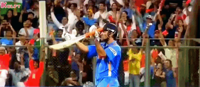Dhoni Mesmerizing Shots Gif GIF
