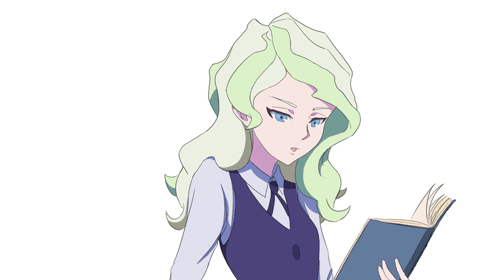 Diana Cavendish Akko Kagari GIF