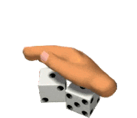 Dice Roll The Dice Sticker