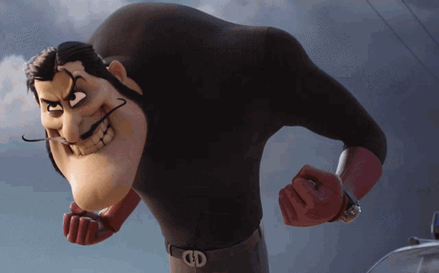 Dick Dastardly Officer Jaffe GIF