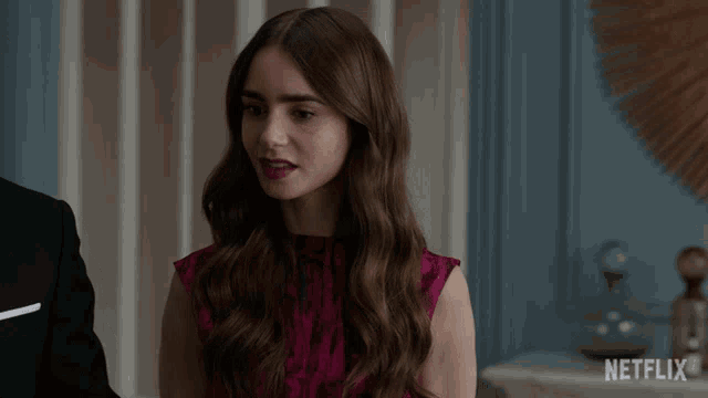 Did He Just Say Lily Collins GIF