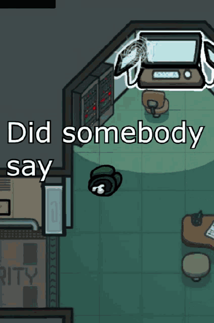 Did Somebody Say Among Us GIF