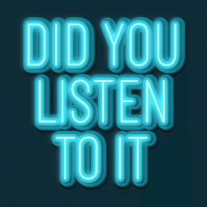 Did You Listen To It Motivation GIF