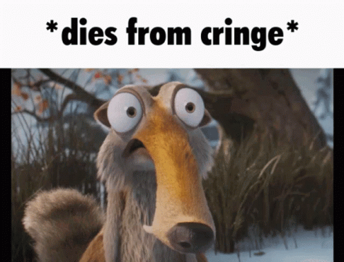 Dies From Cringe Dies Of Cringe GIF