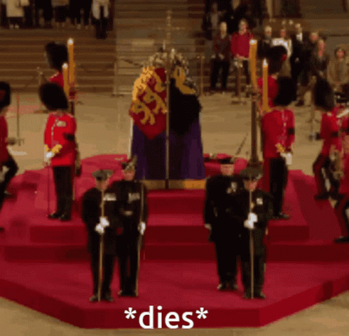 Dies GIF. This 498 x 479 animated GIF is part of our royal soldier collection. Created by CertifiedWaster. View the original animation, share it, or browse…