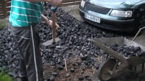Digging Shovel GIF