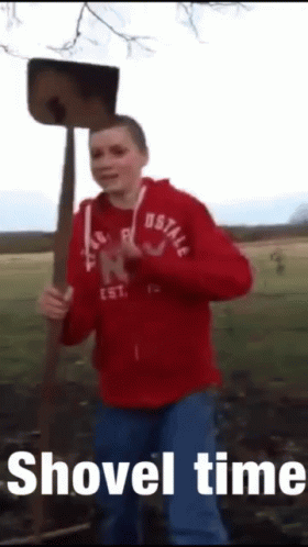 Digging Shovel Time GIF