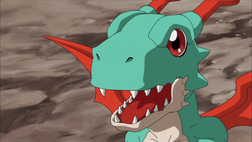 Digimon Dracomon GIF