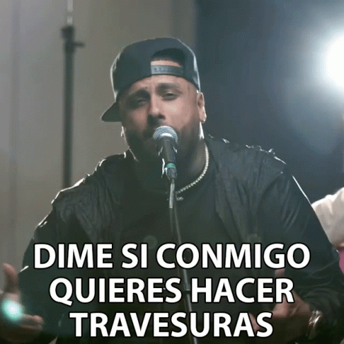 Dime Si Conmigo Quieres Hacer Travesuras Nicky Jam GIF