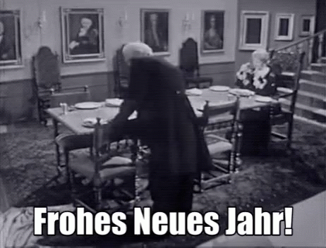 Dinner For One Neujahr GIF