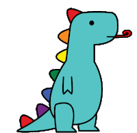Dinosandcomics Dinosaur Sticker
