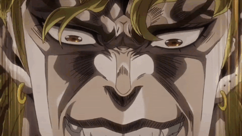 Dio Brando Vs Jotaro Kujo The World Vs Star Platinum GIF
