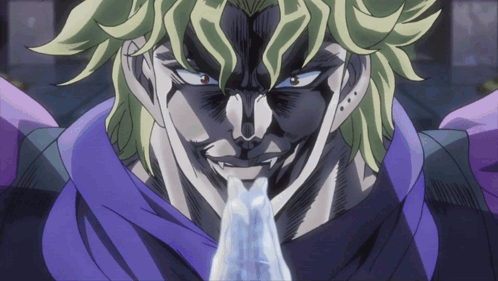 Dio Brando Vs Sir Dire Vampire Vs Hamon Master GIF