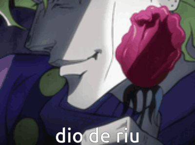 Dio Dio Brando GIF