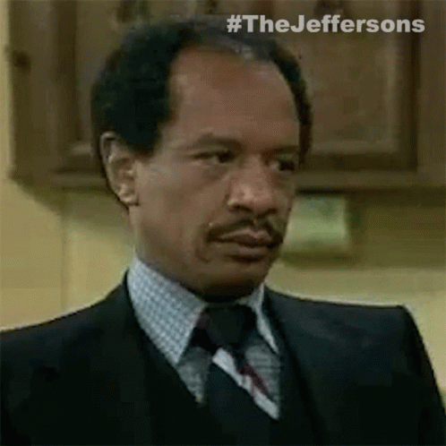 Disappointed George Jefferson GIF. This 498 x 498 animated GIF is part of our george jefferson walk collection. Related themes include annoyed…