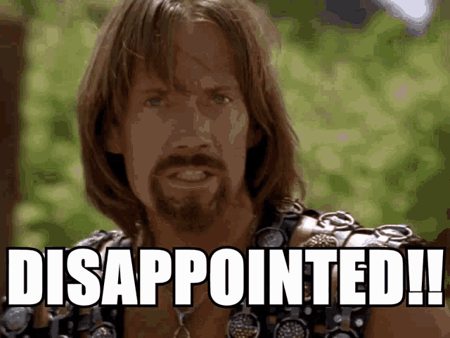 Disappointed Hercules GIF