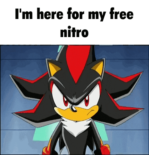 Discord Nitro Sonic X GIF