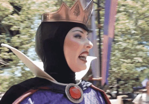 Disney Evil Queen Ew Look GIF