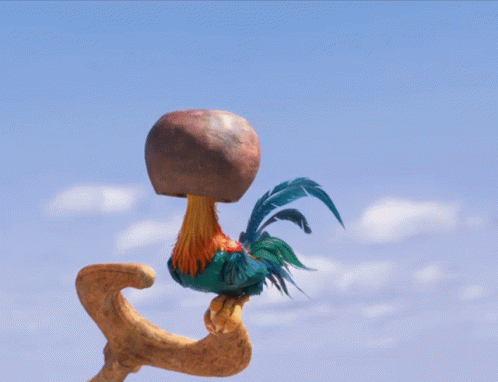 Disney Moana GIF. This 498 x 382 animated GIF is part of our hei hei moana collection. Related themes include chicken, disney, fall. Created by planetclare…