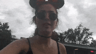 Disneyland Sniperwolf GIF