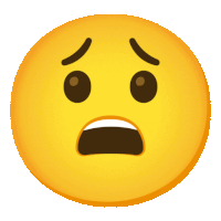 Distraught Agitated Sticker
