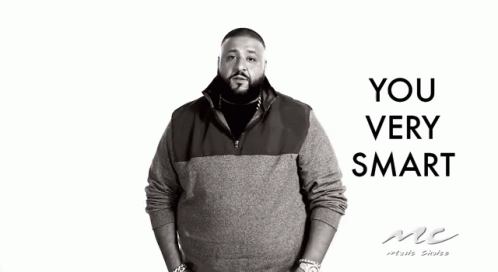 Dj Khalid You Very Smart GIF