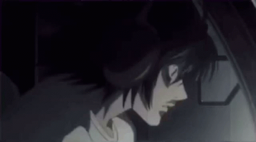 Dn Death Note GIF. This 498 x 278 animated GIF is part of our luigi death stare collection. Related themes include staring. Created by BernieAlv. View the…