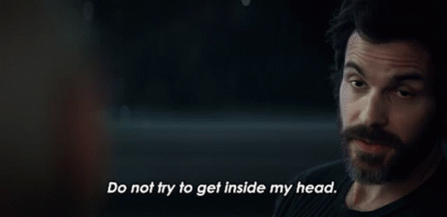 Do Not Try To Get Inside My Head Cristobal Rios GIF. This 498 x 242 animated GIF is part of our santiago cabrera collection. Created by startrekonpplus…