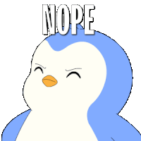 Do Not Want Nope Sticker