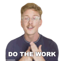 Do The Work Tyler Oakley Sticker