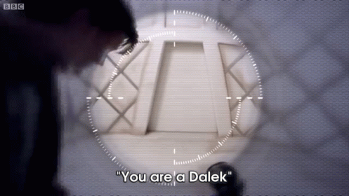 Doctor Who: The Doctor Tells That Clara Oswald She Is Actually A Dalek GIF. This 497 x 280 animated GIF is part of our jenna louise coleman collection…