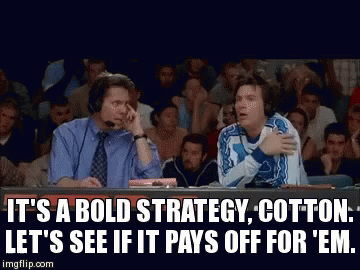 Dodgeball Strategy GIF. This 360 x 270 animated GIF is part of our thats a bold strategy cotton collection. Related themes include dodgeball. Created by…