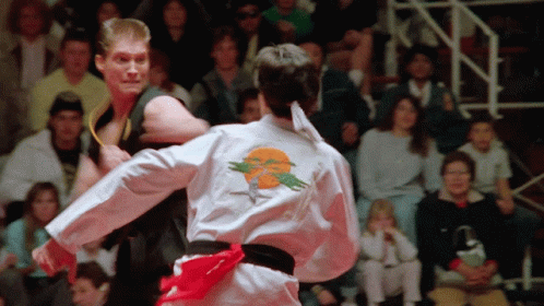 Dodging Mike Barnes GIF