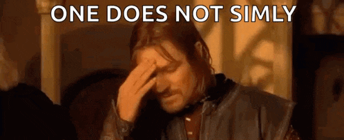 Does Not Simply Mordor GIF