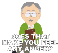 Does That Make You Feel Any Anger South Park Sticker