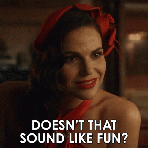Doesnt That Sound Like Fun Rita Castillo GIF. This 498 x 498 animated GIF is part of our i do not think that word means what you think it means collection…