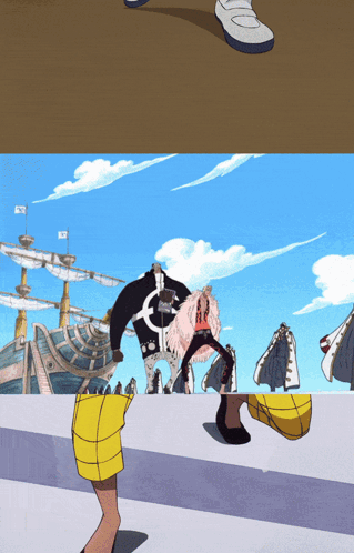 Doflamingo Walk Momo Ayase GIF. This 319 x 498 animated GIF is part of our goofy walk collection. Related themes include dandadan, one piece. Created by…