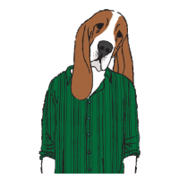 Dog Animal Sticker