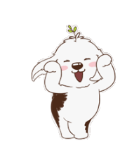 Dog Caramelldansen Sticker