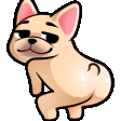 Dog Twerk Sticker