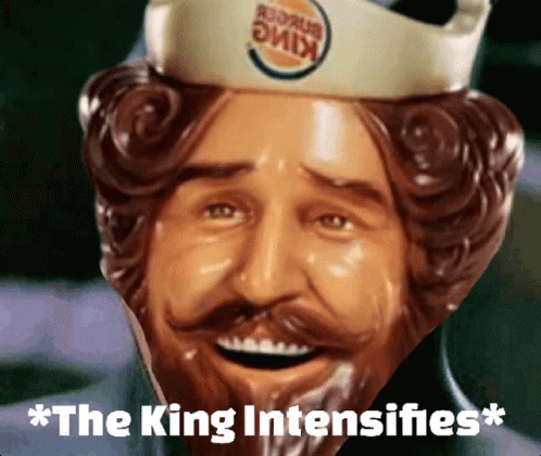 Dogecoin Burger King GIF. This 498 x 420 animated GIF is part of our its good to be the king collection. Related themes include doge. Created by…