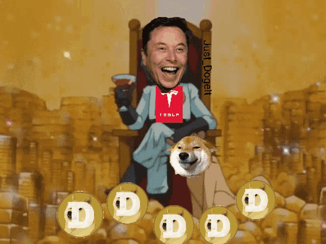 Dogecoin Rise GIF