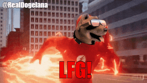 Dogelana Solana GIF