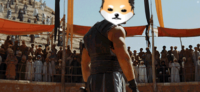 Dogelon Dogelonmars GIF. This 398 x 183 animated GIF is part of our gladiator are you not entertained collection. Created by SergeantApester. View the…